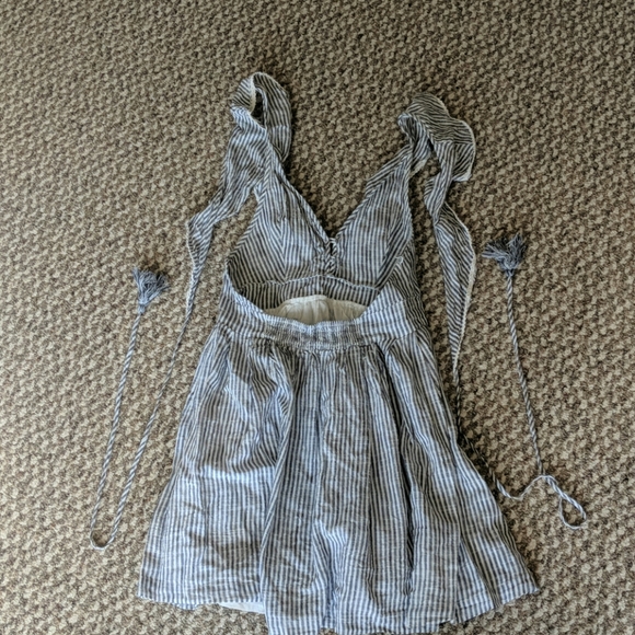 Free people seersucker mini dress - Picture 5 of 6